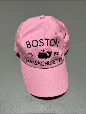 Bay State Apparel - Pink Boston Massachusetts Adjustable Hat